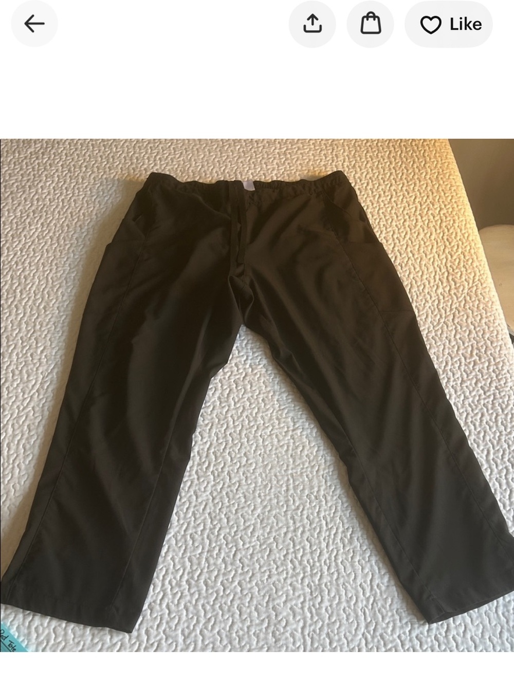 WonderWink Men’s Black Work Utility Pants